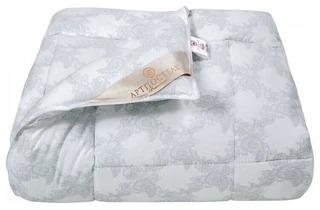 Одеяло АРТПОСТЕЛЬ Лебяжий пух/велюр 1.5-спальное, 140х205 см 