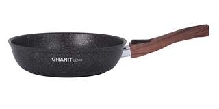 Сковорода Kukmara Granit Ultra Original, 22 см, со съемной ручкой 