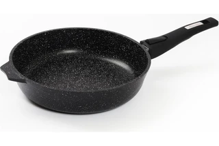 Сковорода Мечта Гранит Black, 20 см, со съемной ручкой 