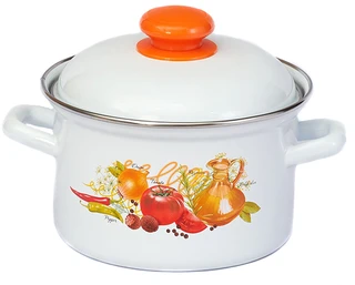 Кастрюля Лысьвенские эмали Итальянская кухня, 3 л 