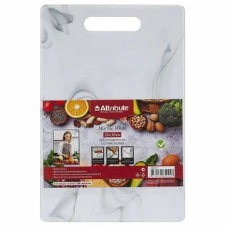 Доска разделочная Attribute Marble, 30х20 см 