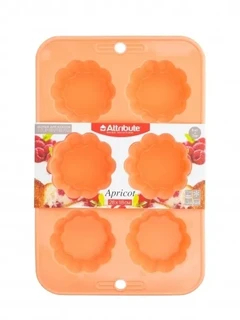 Форма для кексов Attribute Apricot ABS308