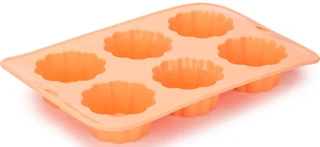 Форма для кексов Attribute Apricot, 28х18 см 