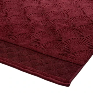 Полотенце Донецкая мануфактура RACCONTO ORIENTALE бордовый 70х140 см, махра 