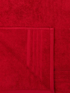 Полотенце Донецкая мануфактура STORIA красный 70х130 см, махра 