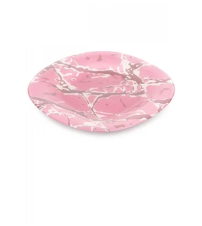 Тарелка десертная Luminarc Marble Pink Silver, 19 см 