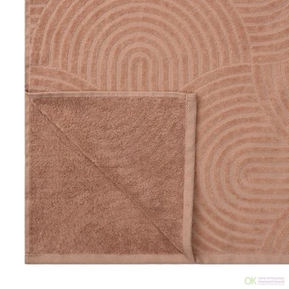 Полотенце Донецкая мануфактура MOVIMENTO CIRCOLARE песочный 50х90 см, махра 