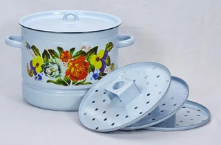 Мантоварка Лысьвенские эмали Татьяна, 12 л 