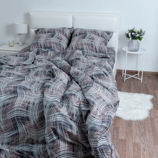 Комплект постельного белья Миланика Арабески 1.5 спальный, бязь, наволочки 70х70 см 