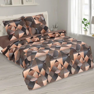 Комплект постельного белья АРТПОСТЕЛЬ Неаполь Евро, поплин, наволочки 50х70 см 