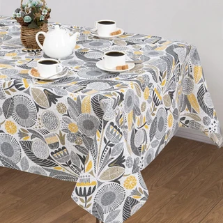 Скатерть АРТПОСТЕЛЬ Талавера 150х120 см, рогожка 