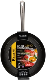 Сковорода Regent inox Linea Genio, 28 см 