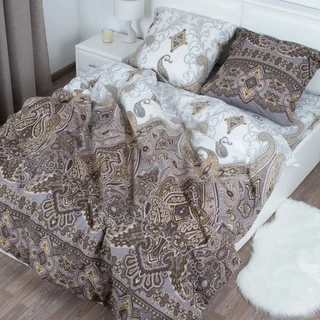 Комплект постельного белья Миланика Арамея, 1.5 спальный, бязь, наволочки 70х70 см 