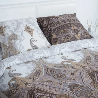 Комплект постельного белья Миланика Арамея, 1.5 спальный, бязь, наволочки 70х70 см 
