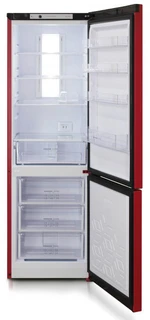 Холодильник Бирюса H860NF, красный 