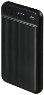Внешний аккумулятор (Power Bank) DIGMA DG-10000-3U черный 