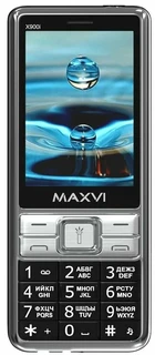 Сотовый телефон Maxvi X900i, черный 