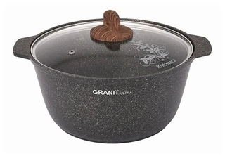 Набор посуды Kukmara Granit Ultra, 7 пр. 