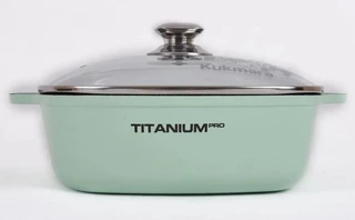 Кастрюля-жаровня Kukmara Titanium pro, 5.5 л 