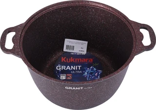 Кастрюля Kukmara Granit Ultra red, 6 л 