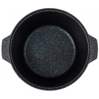 Кастрюля-жаровня Kukmara Granit Ultra Blue, 4 л 
