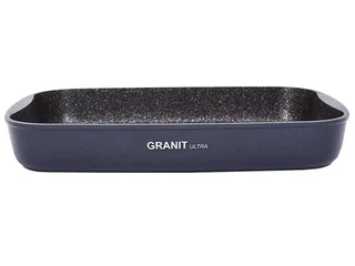 Противень Kukmara Granit Ultra blue, 40х29.5х5 см 