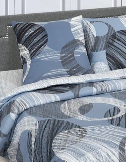 Комплект постельного белья АРТПОСТЕЛЬ DE LUXE Сириус 1.5-спальный, поплин, наволочки 70х70 см 