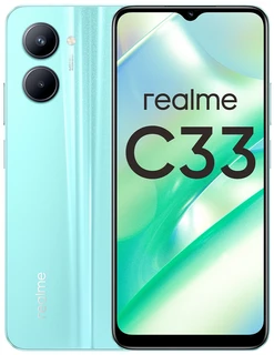 Смартфон 6.5" Realme C33 3/32GB Aqua Blue 
