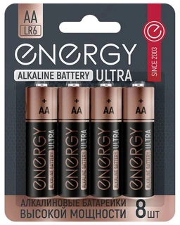 Батарейка AA Energy Ultra LR6-8BL