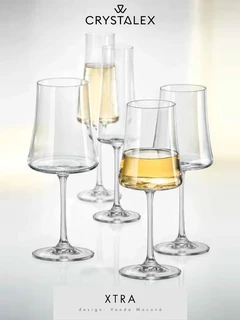 Набор бокалов для вина Crystalex XTRA, 6 пр, 0.46 л 