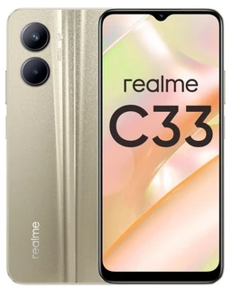 Смартфон 6.5" Realme C33 3/32GB Sandy Gold 