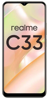 Смартфон 6.5" Realme C33 3/32GB Sandy Gold 