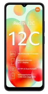 Смартфон 6.71" Xiaomi Redmi 12C 4/128GB Gray 