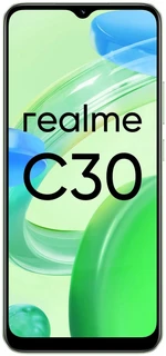 Смартфон 6.5" Realme C30 4/64GB зеленый 