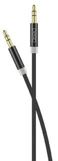 удиокабель Pero MC-01 Jack 3.5 — Jack 3.5 (AUX) 3 м, чёрный 