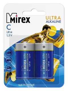 Батарейка Mirex C/R14