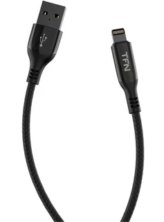 Кабель TFN TFN-C-BLZ-AL1M-BK USB2.0 Am - Lightning (8-pin), 1.2 м, черный 