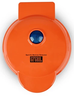 Вафельница GFGRIL GFW-024 оранжевый 