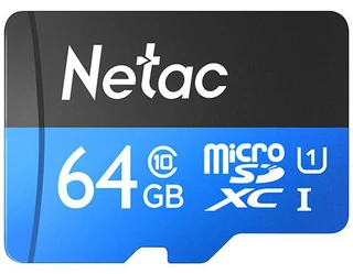 Карта памяти microSDHC Netac P500 Standard 8GB 