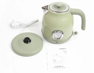 Чайник Xiaomi Qcooker Retro Electric Kettle QS-1701, зеленый 