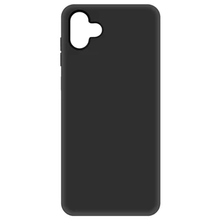Накладка Krutoff Soft Case для Samsung Galaxy A04, черный 