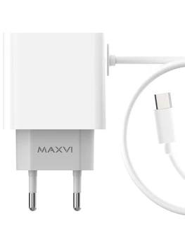 Сетевое зарядное устройство Maxvi CHL-242T белый 