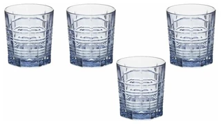 Набор стаканов Luminarc ДАЛЛАС голубой, 4 шт, 0.3 л 