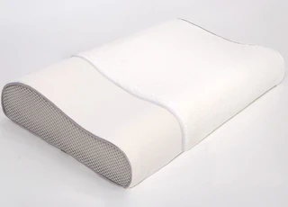 Подушка ортопедическая АРТПОСТЕЛЬ Memory Foam Pillow 25х40х8 см, с эффектом памяти 
