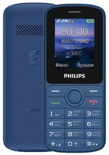 Сотовый телефон Philips Xenium E2101 Синий 