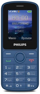 Сотовый телефон Philips Xenium E2101 Синий 