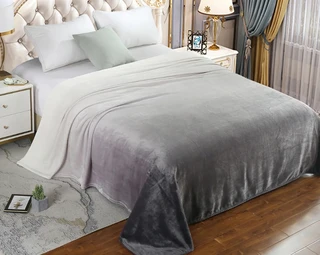 Плед Велсофт Серый 200х220 см 