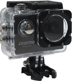Экшн-камера Digma DiCam 240, черный 