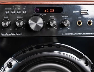 Колонки 2.0 Nakatomi OS-71, коричневый 