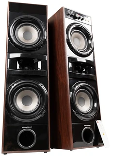 Колонки 2.0 Nakatomi OS-71, коричневый 